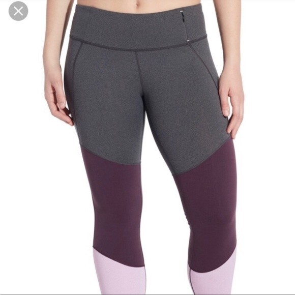 Calia by Carrie Underwood Tri-Colored Leggings in Women's Size Small - Picture 2 of 12